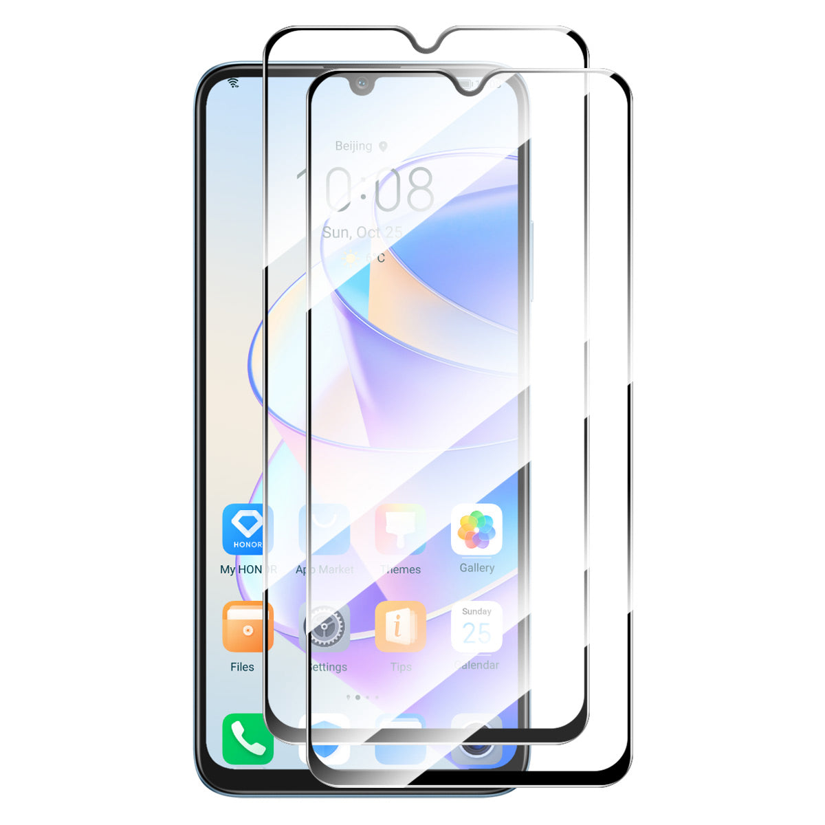 ENKAY HAT PRINCE 2Pcs for Honor X7a 4G Full Screen Protector 0.26mm 9H 2.5D Full Glue Anti-explosion Tempered Glass Film ENKAY HAT PRINCE 2Pcs for Honor X7a 4G Full Screen Protector 0.26mm 9H 2.5D Full Glue Anti-explosion Tempered Glass Film